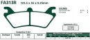 Brzdové destičky EBC - FA313R