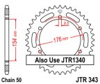Rozeta JTR343-45 pro: HONDA VFR 750F (L/FM)