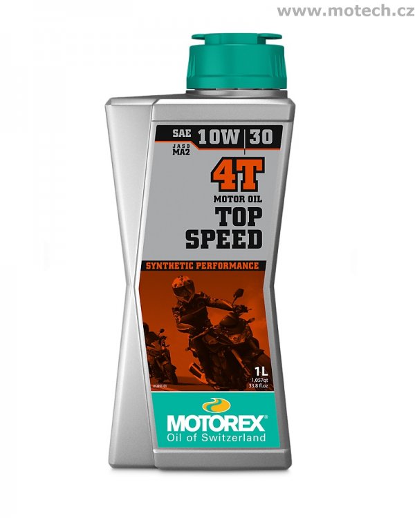 Motorex TOP SPEED 4T 10W30 - 1 litr - Kliknutím na obrázek zavřete