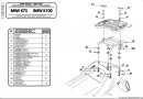 K108 - nosič horního kufru Kappa - BMW K 1100 R K1100RS