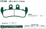 Brzdové destičky EBC - FA166