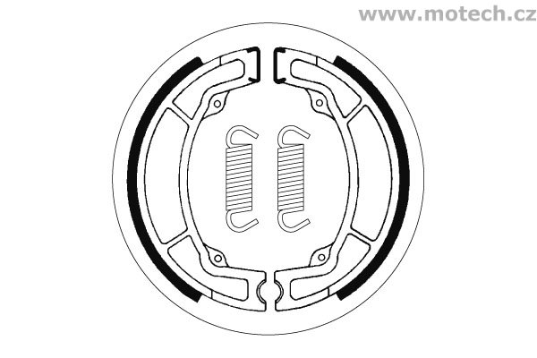 Brzdové pakny SBS - 2049 - Kliknutím na obrázek zavřete
