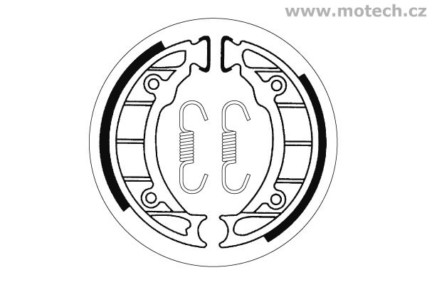 Brzdové pakny SBS - 2196 - Kliknutím na obrázek zavřete