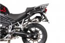 sada bočních kufrů TRAX ION stříbrné 45/45 l Triumph Tiger1200/Explorer (11-)