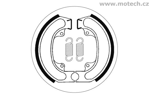 Brzdové pakny SBS - 2080 - Kliknutím na obrázek zavřete