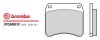 Brzdové destičky Brembo - BRM 07GR6610