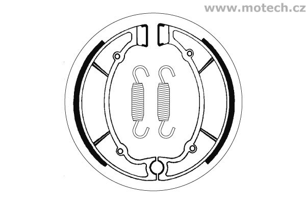 Brzdové pakny SBS - 2064 - Kliknutím na obrázek zavřete