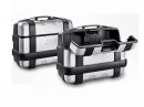 TRK 33N PACK2 sada 2 kufrů GIVI TRK 33N Trekker černý s hliníkovým víkem (Monokey)