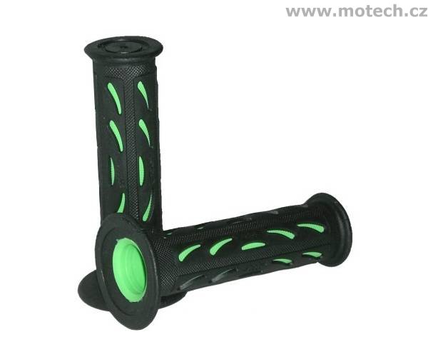 Rukojeti ROAD Progrip 724 černo-zelené - Kliknutím na obrázek zavřete