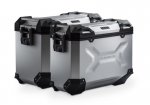 sada bočních kufrů TRAX ADV stříbrné 45/37 l CRF 1000L Africa Twin (18-)