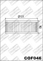 Olejový filtr CHAMPION COF046