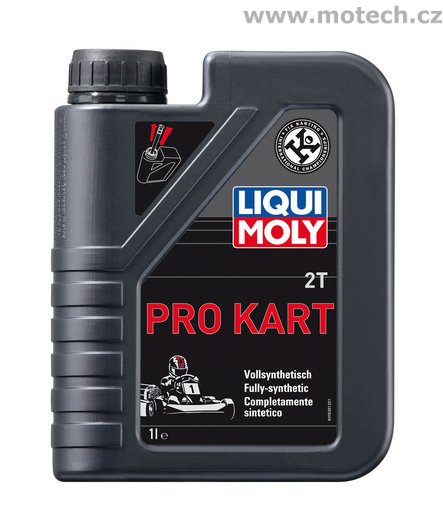 LIQUI MOLY Pro Kart - plně syntetický 2T motorový olej pro motokáry 1l - Kliknutím na obrázek zavřete