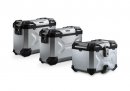 kompletní sada 3 kufrů TRAX ADV stříbrné BMW R 1200 GS (13-)/ R 1250 GS (18-)