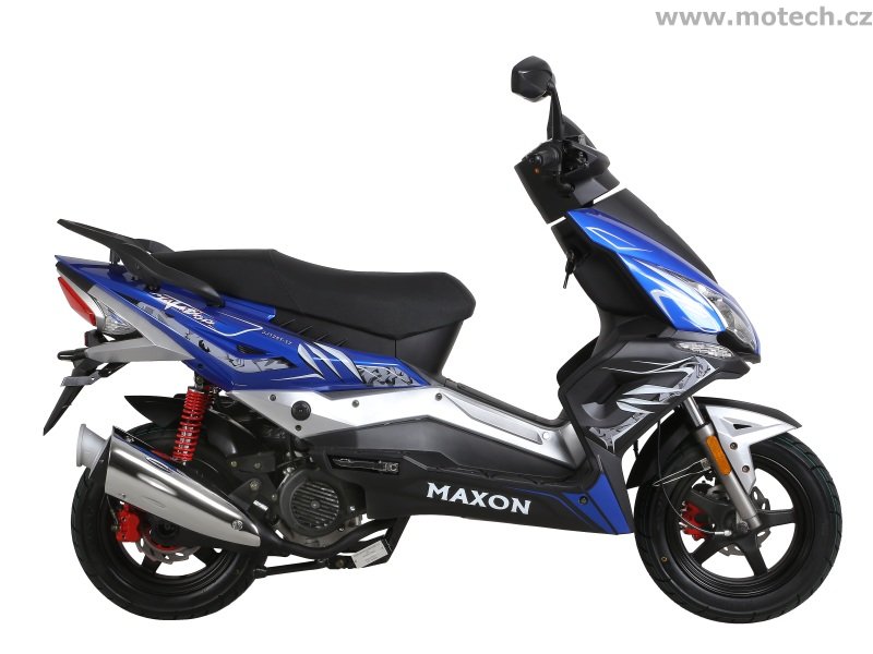MAXON 125 Matador modrý (EURO5) - Kliknutím na obrázek zavřete