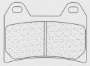 Brzdové destičky CL BRAKES 2539 XBK5