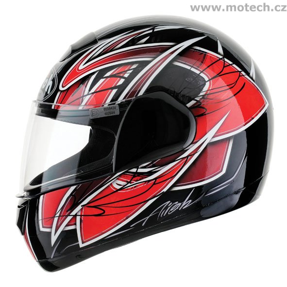 Přilba AIROH SPEED FIRE RACE SPRA55 - Kliknutím na obrázek zavřete