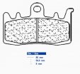 Brzdové destičky CL BRAKES 1232 XBK5