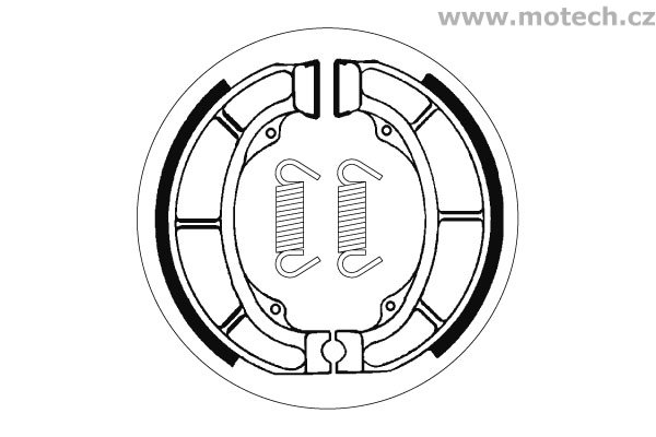 Brzdové pakny SBS - 2181 - Kliknutím na obrázek zavřete