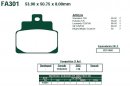 Brzdové destičky EBC - FA301