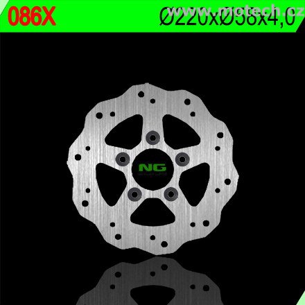 Brzdový kotouč NG 086X - pevný - Kliknutím na obrázek zavřete