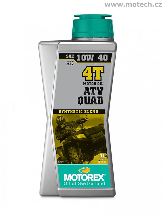 Motorex ATV QUAD 4T 10W40 - 1 litr - Kliknutím na obrázek zavřete