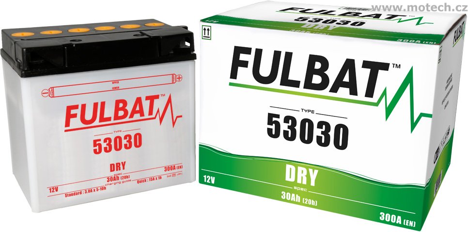 Konvenční baterie FULBAT 53030 - Kliknutím na obrázek zavřete