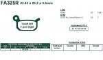 Brzdové destičky EBC - FA325R