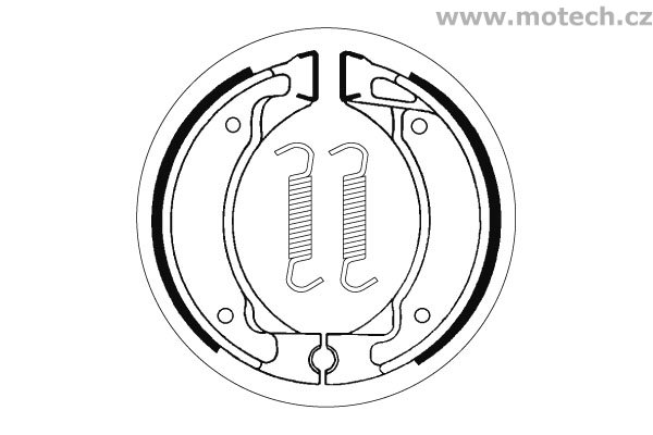 Brzdové pakny SBS - 2050 - Kliknutím na obrázek zavřete