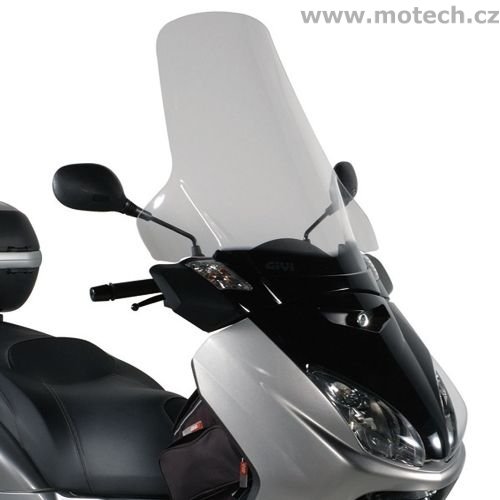 Plexi čiré KD438ST - MBK Skycruiser 125 (05-09) - Kliknutím na obrázek zavřete
