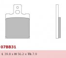 Brzdové destičky Brembo - BRM 07BB3135