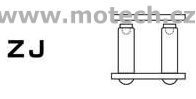 Řetězová spojka DID 525 ZVMX ZJ - nýtovací - Kliknutím na obrázek zavřete