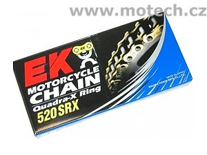 Řetěz EK 520 SRX QX-kroužek - Kliknutím na obrázek zavřete