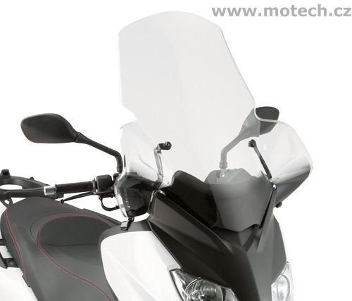 Plexi čiré 446DT - YAMAHA X-MAX 125-250 (10-12) - Kliknutím na obrázek zavřete