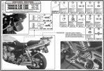 K3410 - nosič horního kufru Kappa - YAMAHA XJR 1200 (95-98)