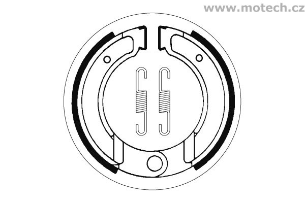 Brzdové pakny SBS - 2120 - Kliknutím na obrázek zavřete