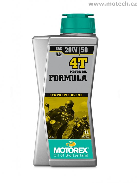 Motorex FORMULA 4T 20W50 - 1 litr - Kliknutím na obrázek zavřete