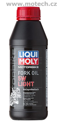 LIQUI MOLY Motorbike Fork Oil 5W Light - olej do tlumičů pro motocykly - lehký 500ml - Kliknutím na obrázek zavřete