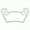 Brzdové destičky CL BRAKES 1230 ATV1