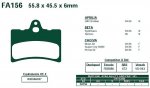 Brzdové destičky EBC - FA156