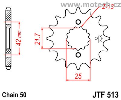 Kolečko JTF513-17 pro: SUZUKI GSX-R1300 Hayabusa - Kliknutím na obrázek zavřete