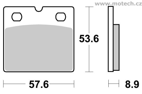 Brzdové destičky přední SBS - 640HS - Kliknutím na obrázek zavřete
