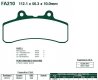 Brzdové destičky EBC - FA210