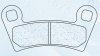 Brzdové destičky CL BRAKES 1220 ATV1