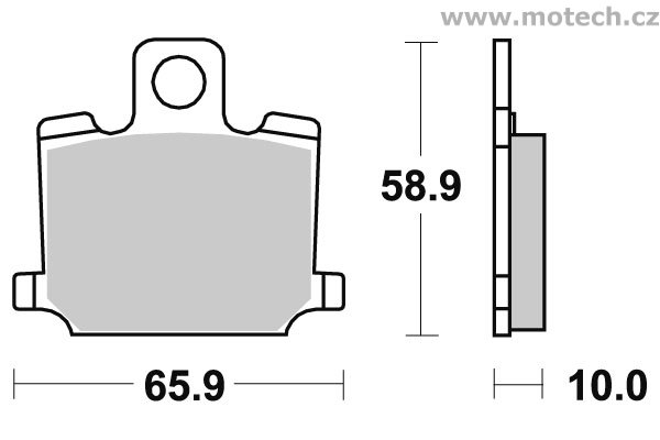 Brzdové destičky přední SBS - 535HF - Kliknutím na obrázek zavřete
