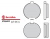Brzdové destičky Brembo - BRM 07KA0223