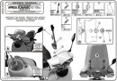 A6704A - montážní sada plexi Kappa - APRILIA Scarabeo 50 (14-16)