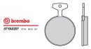 Brzdové destičky Brembo - BRM 07YA0207