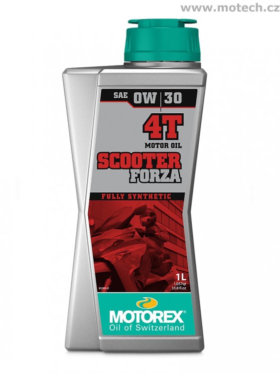 Motorex SCOOTER FORZA 4T 0W30 - 1 litr - Kliknutím na obrázek zavřete