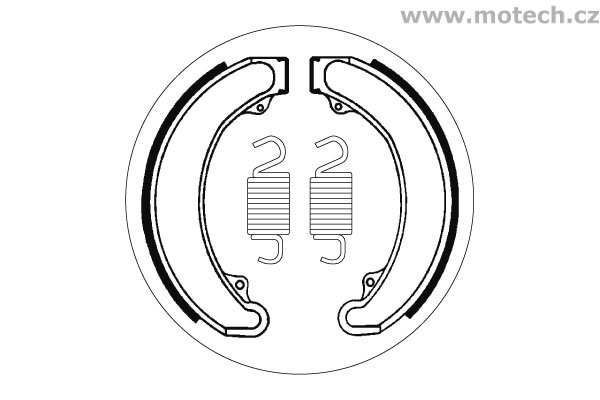 Brzdové pakny SBS - 2071 - Kliknutím na obrázek zavřete