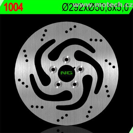 Brzdový kotouč NG 1004 - pevný - Kliknutím na obrázek zavřete
